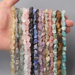 Natural Raw Gemstone Beads for DIY Jewelry
