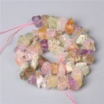 Natural Raw Gemstone Beads for DIY Jewelry