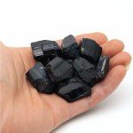 Raw Black Tourmaline Gravel Crystal for Healing