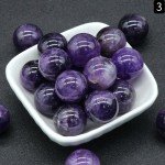 Amethyst Healing Crystal Ball for Home Decor