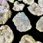 Aura White Agate Raw Stone Gemstone Jewelry Piece