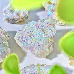 Aura White Agate Raw Stone - Gemstone Jewelry