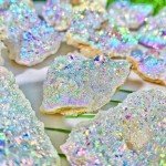 Aura White Agate Raw Stone - Gemstone Jewelry