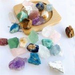 Raw Natural Crystal Healing Gemstone Gift Set