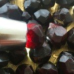 Raw Natural Red Garnet Gemstone Healing Stone