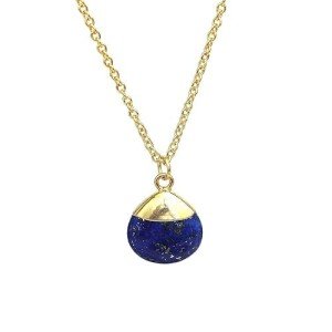 Lapis Lazuli Pendant Necklace - September Birthstone