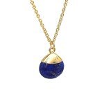 Lapis Lazuli Pendant Necklace - September Birthstone