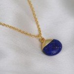 Lapis Lazuli Pendant Necklace - September Birthstone