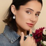 Vintage Braid & Leaf Sterling Silver Ring