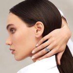 Personalized Turquoise Spoon Ring in Sterling Silver