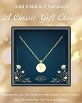 Custom Initial Necklace for Women - Perfect Gift