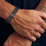 Personalized Two-Tone Stainless Steel Link Bracelet