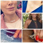 Personalized Sophia 18K Gold Name Necklace
