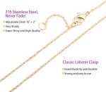 Personalized Sophia 18K Gold Name Necklace