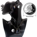 Gold Plated Opal Sapphire Jewelry Set for Women