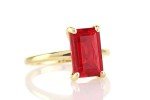 Stunning Ruby Ring - Custom Handmade Jewelry