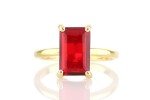 Stunning Ruby Ring - Custom Handmade Jewelry