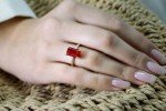 Stunning Ruby Ring - Custom Handmade Jewelry