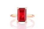 Stunning Ruby Ring - Custom Handmade Jewelry