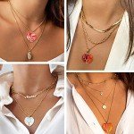 Tree of Life Heart Crystal Necklace for June