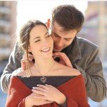 Rose Heart Birthstone Necklace for Mom & Grandma