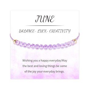 Moonstone June Birthstone Bracelets for Women