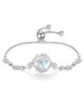 Tree of Life June Birthstone Bracelet for Women