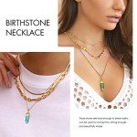 Emerald Celtic Knot Pendant Necklace for Good Luck