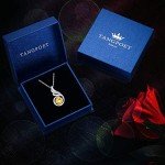 Citrine Birthstone Necklace in 925 Sterling Silver