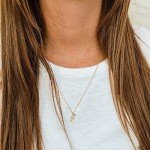 June Birth Flower Necklace in 14K Gold Plated