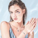 Alexandrite Bracelet for June Birthdays in Silver