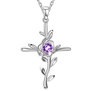 Amethyst Necklace for Women - February Birthstone Jewel