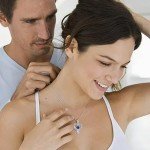 Sterling Silver Infinity Heart Birthstone Pendant Necklace