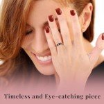 Sterling Silver Garnet Ring - Red Birthstone Jewelry