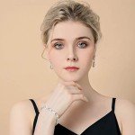 Charming Pear-Shape Crystal Jewelry Set for Women