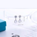 Charming Pear-Shape Crystal Jewelry Set for Women