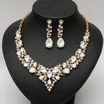 Austrian Crystal 4-Piece Bridal Jewelry Set