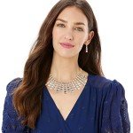 Bridesmaid Jewelry Set - Austrian Crystal Necklace & Earrings