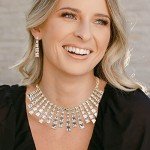 Bridesmaid Jewelry Set - Austrian Crystal Necklace & Earrings