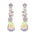 Bridal Austrian Crystal Necklace and Earrings Set