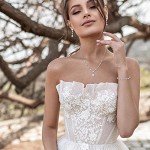 Teardrop CZ Bridal Jewelry Set for Women