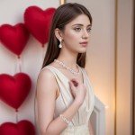 Elegant Silver Rhinestone Jewelry Set for Weddings