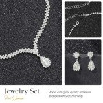 Stunning Rhinestone Bridal Jewelry Set for Weddings