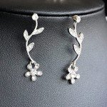 Elegant Crystal Bridal Jewelry Set with Earrings