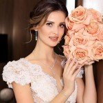 Crystal Silver Necklace & Earrings Set for Women