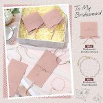 16-Piece Pearl Bracelet Set for Bridesmaids