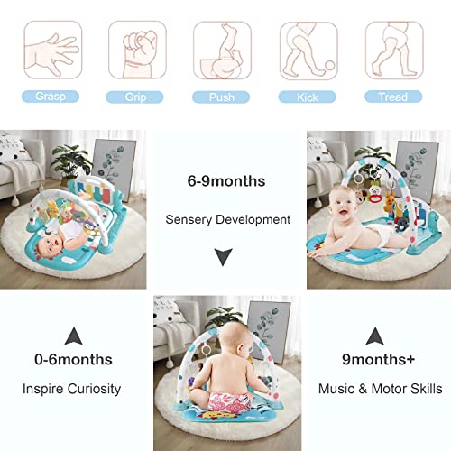 Baby Kick & Play Piano Gym with Lights