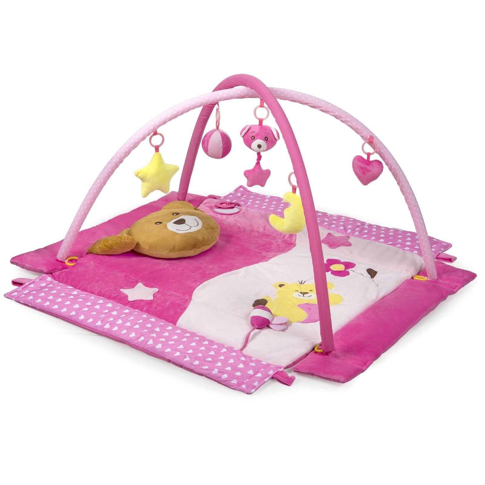 Infant Tummy Time Play Gym with Developmental Toys