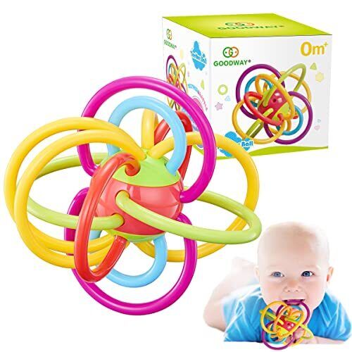 Sensory Teether Balls and Baby Rattles Set