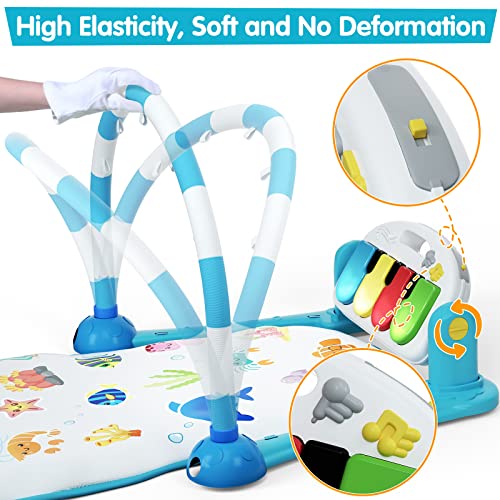 Baby Kick Piano Gym & Water Play Mat